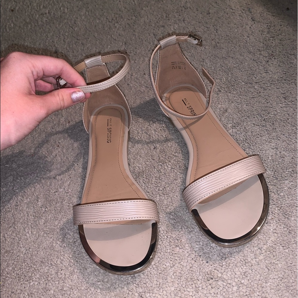Call It Spring flat sandals!